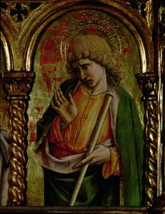 Saint Jacques le Mineur, détail du polyptyque de Sant