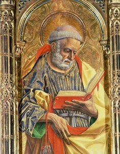 Saint Pierre, détail du polyptyque de Sant