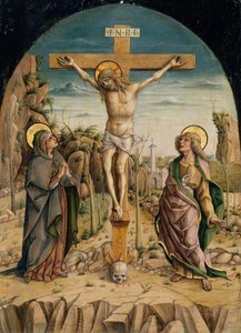 La crucifixion - Carlo Crivelli