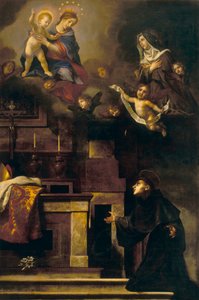 Saint Louis de Toulouse et la Vierge