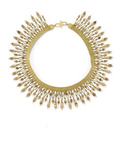 Collier (or, émail et perles de grotte)