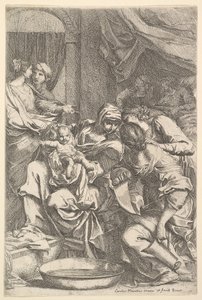 La Naissance de la Vierge - Carlo Maratta or Maratti