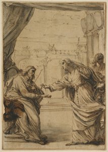 La famille Rospigliosi rendant hommage au Pape Clément IX, 1667-1669