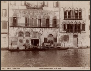 Le palais Da Mosto et le ferry SS Apostoli - Carlo Naya