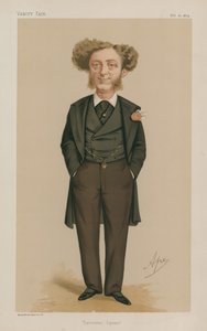 M. Albert Grant MP; Leicester Square; 21 février 1874; Vanity Fair; caricature