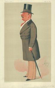 M. George Augustus Sala, Journalisme, 25 septembre 1875, caricature de Vanity Fair