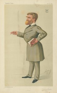 Sir John George Sinclair, un poète, 16 octobre 1880, caricature de Vanity Fair