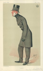 Le comte de Stradbroke, Suffolk, 31 juillet 1875, caricature de Vanity Fair - Carlo Pellegrini