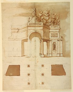 Conception pour une loggia - Carlo Rainaldi