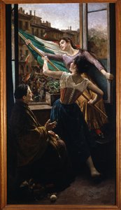 Risorgimento : Les Cinq Jours de Milan (Cinque giornate di Milano) (18-22 mars 1848) : c