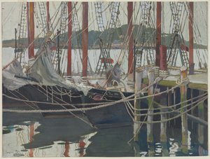 Jours oisifs, Gloucester, Massachusetts - Caroline Coit