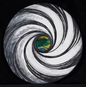 Tourbillon de lentille avec palmier, 2005 - Carolyn Hubbard Ford