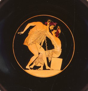 Coupe de vin avec pentathlètes, 505-500 av. J.-C.