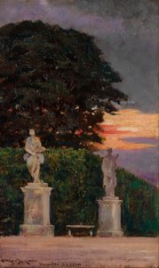 Coin de la terrasse, Versailles, 1911