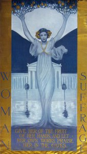 Suffrage des femmes, vers 1905