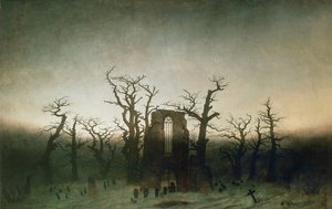 Abbaye dans le bois de chênes