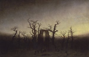 Abbaye dans la forêt de chênes