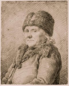 Portrait du père Adolph Gottlieb Friedrich - Caspar David Friedrich