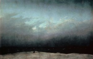 Le Moine au bord de la mer