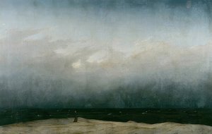 Le Moine au bord de la mer - Caspar David Friedrich