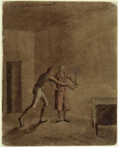 Franz et Daniel des « Brigands » de Schiller - Caspar David Friedrich