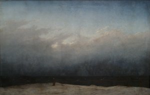 Allemand : Der Mönch am Meer Le moine au bord de la mer - Caspar David Friedrich