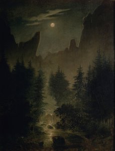 French : Uttewalder Grund - Caspar David Friedrich