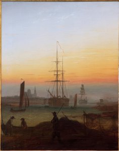 Port de Greifswald - Caspar David Friedrich