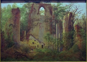 Ruines du monastère Eldena près de Greifswald