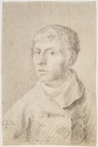 Autoportrait, 1800 - Caspar David Friedrich