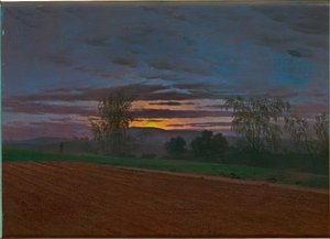 Champ labouré - Caspar David Friedrich