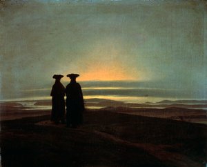 Coucher de soleil, entre 1830 et 1835