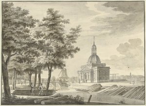 Vue de la nouvelle porte de Muider, 1771