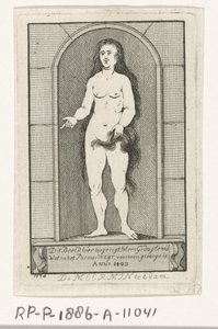 Niche avec la statue d