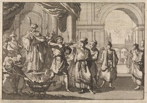 Selim IV, shah de Perse, fait aveugler son frère avec un fer rouge, 1694