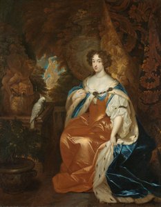 Portrait de Mary Stuart (1662-95), épouse du prince Guillaume III - Caspar Netscher