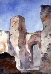 Thermes de Caracalla, Rome, 1880