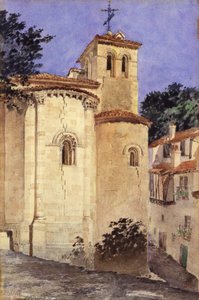 Église à Ségovie, Espagne, 1920