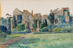 Château de Compton, Devonshire, Angleterre, 1928