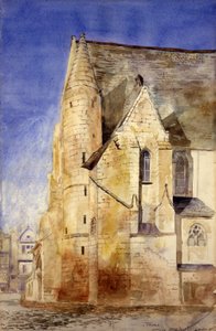 Vieille église, Tours, France, 1880 - Cass Gilbert
