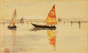 Voiliers (Venise) - Cass Gilbert