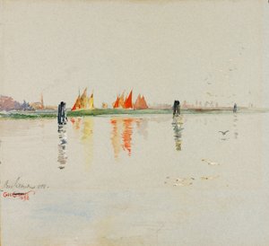 La lagune, Venise - Cass Gilbert