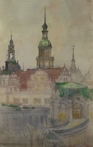 Les tours du Zwinger, Dresde