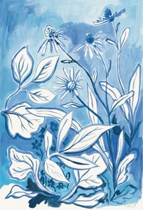 Jardin botanique bleu - Catalina Somolinos