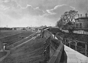 Le Mur et Roodee, Chester, vers 1896