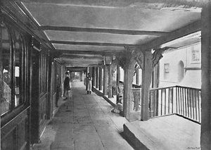 Watergate Street Row, Chester, vers 1896