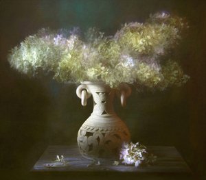 Nature morte florale délicate - Catherine Wang