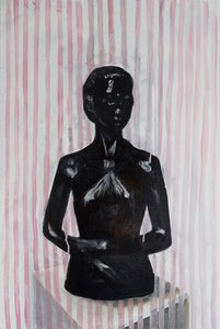 Vénus noire, 2014-15 (huile sur lin) - Cathy Lomax