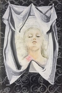 Lara Veronica, 2014-16 (huile sur lin) - Cathy Lomax