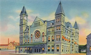 Gare Union, 10e et Broadway, 1942
